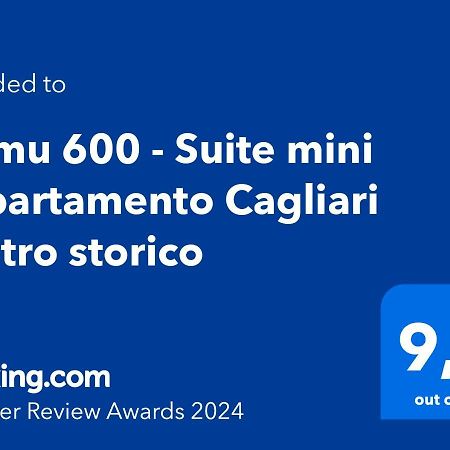 Domu 600 - Suite Mini Appartamento Cagliari Centro Storico Экстерьер фото