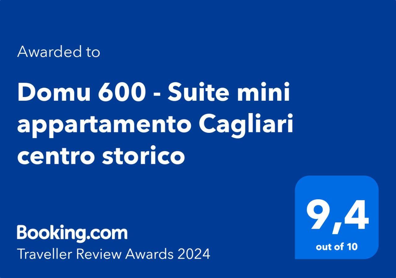 Domu 600 - Suite Mini Appartamento Cagliari Centro Storico Экстерьер фото